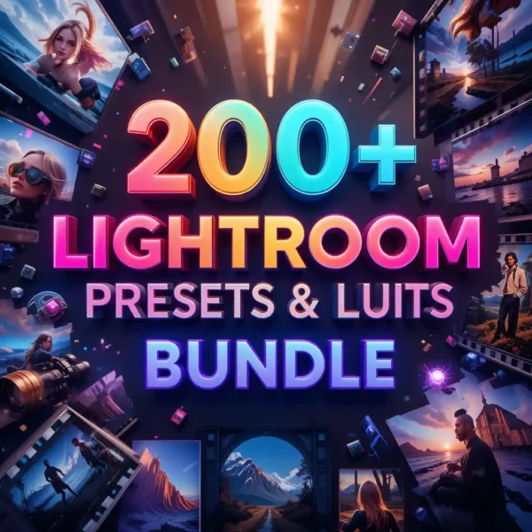200+ Premium Lightroom Presets and Luts